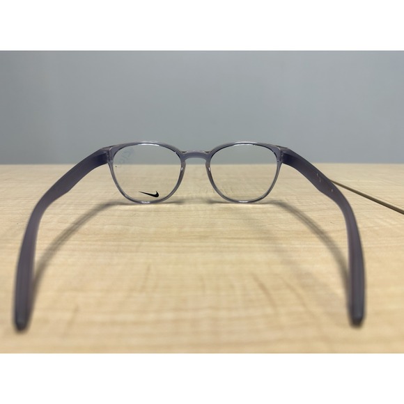 Nike 7301 550 Eyeglasses Indigo Haze Grey Purple Round Frames 50-20-140 - Picture 3 of 7